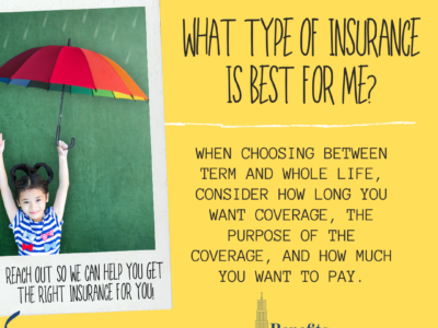 What type of Insurance is best for me?