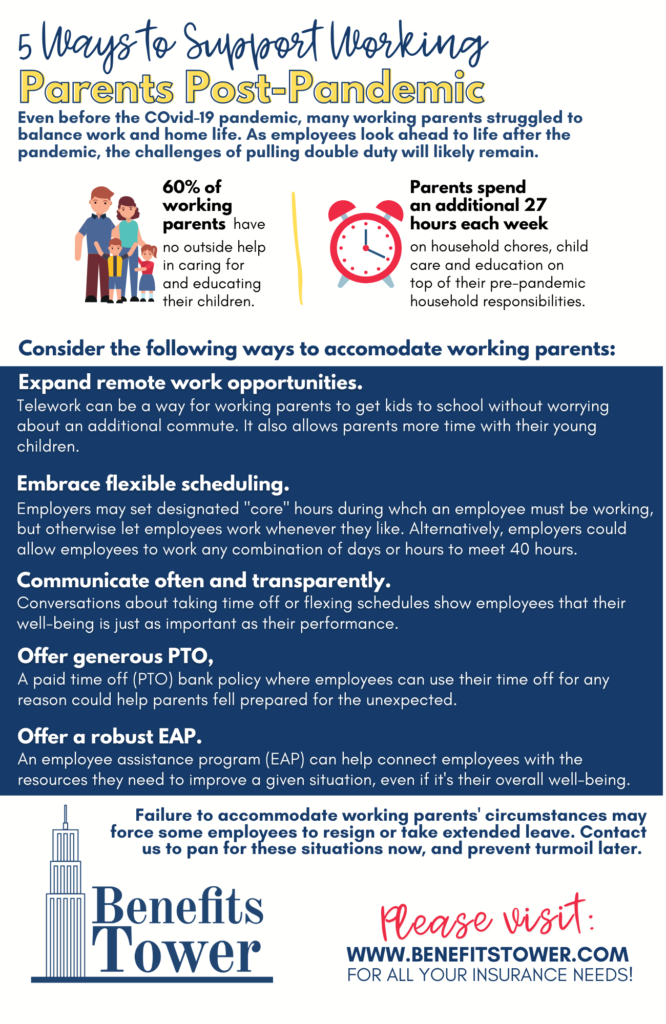 5 Ways to Support Working Parents PostPandemic Benefits Tower